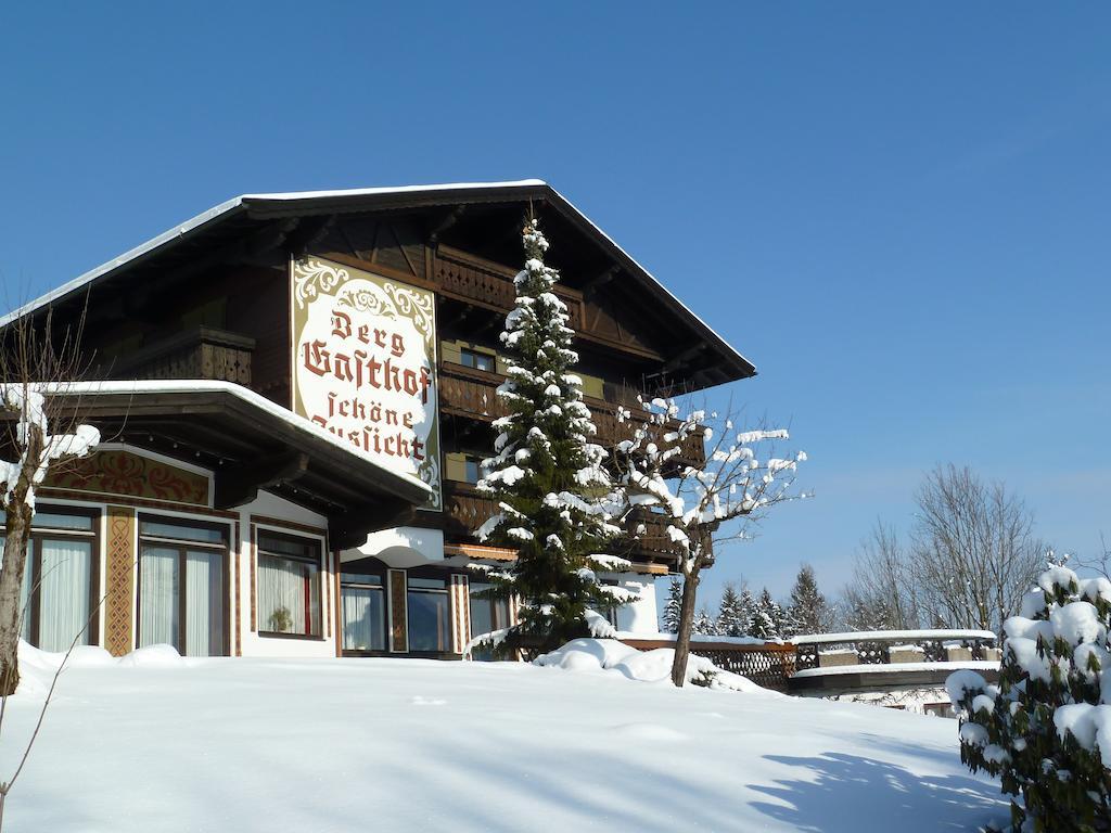 Pension Schoene Aussicht Kuchl Exterior photo